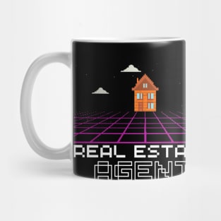 Real Estate Retro Game Mug